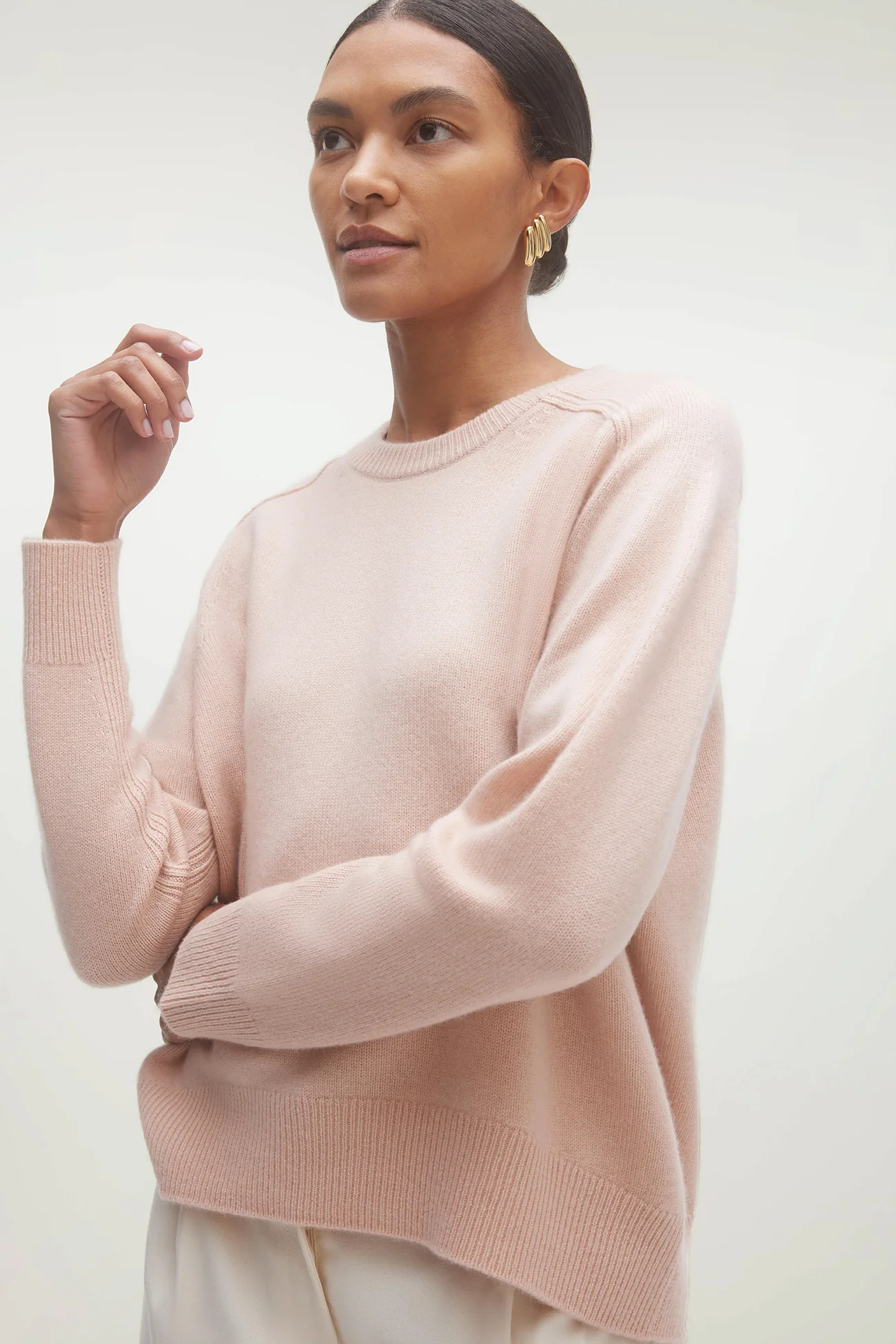 TAMMY CASHMERE CREWNECK SWEATER - Image 18