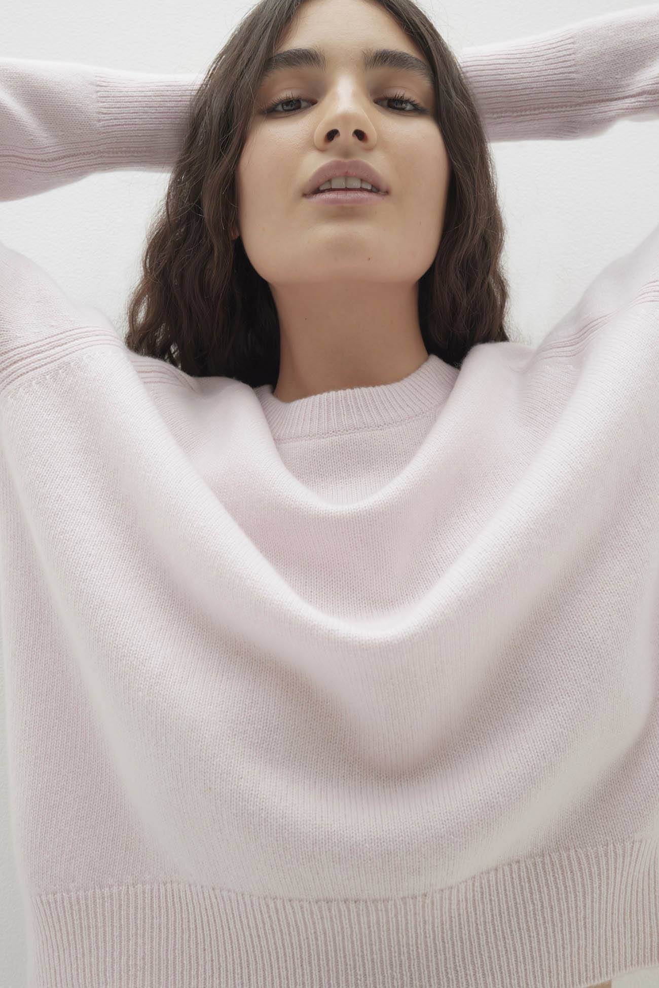 TAMMY CASHMERE CREWNECK SWEATER - Image 3