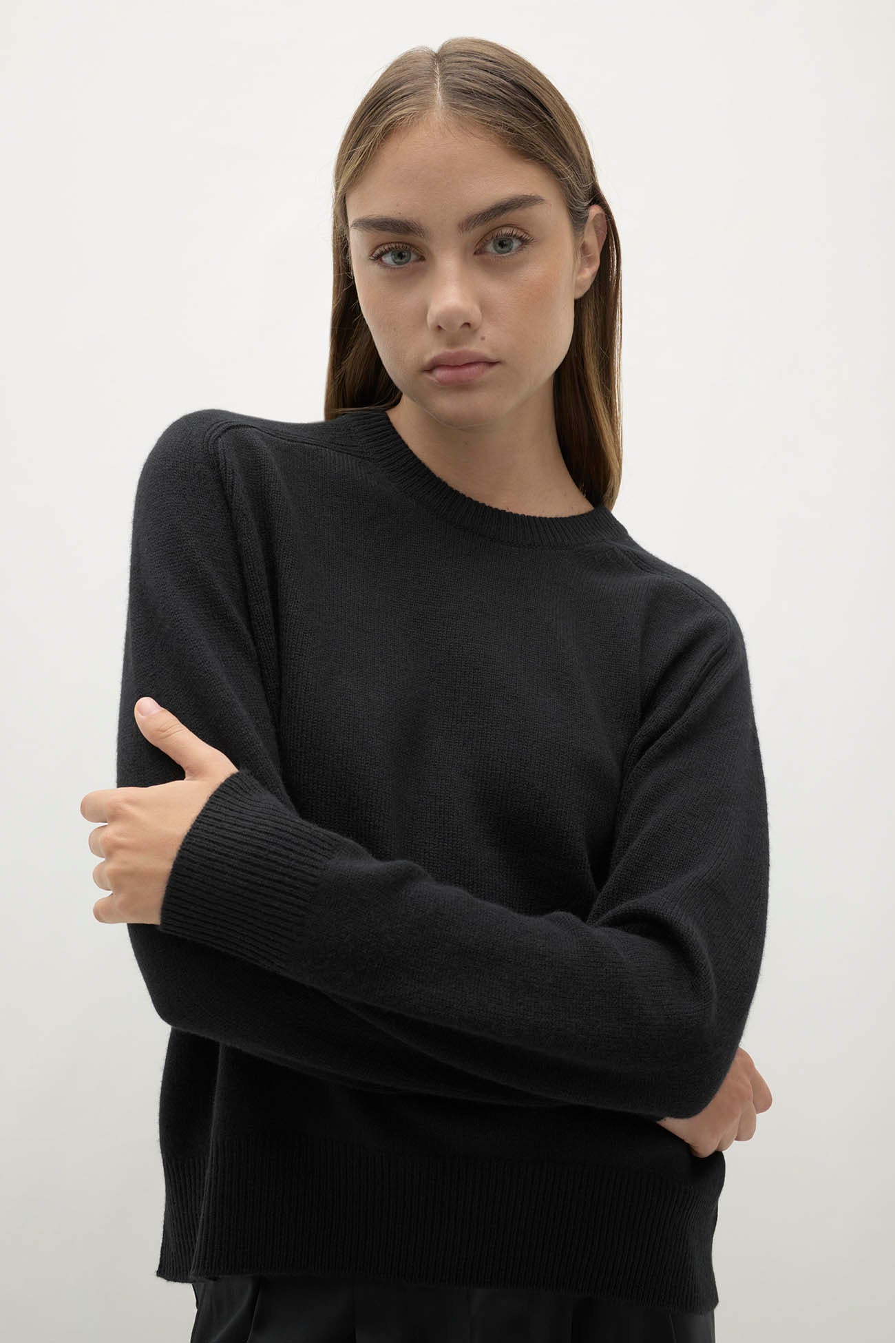 TAMMY CASHMERE CREWNECK SWEATER - Image 34