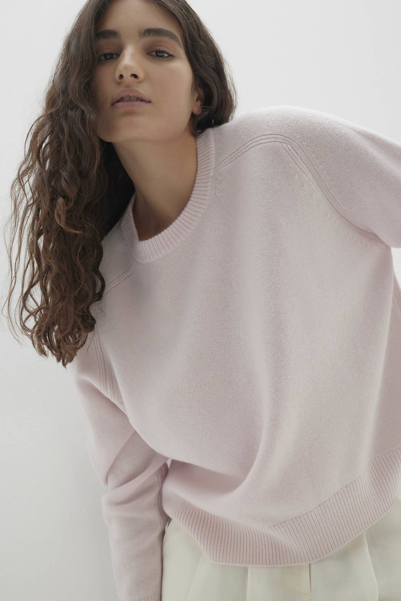 TAMMY CASHMERE CREWNECK SWEATER - Image 4