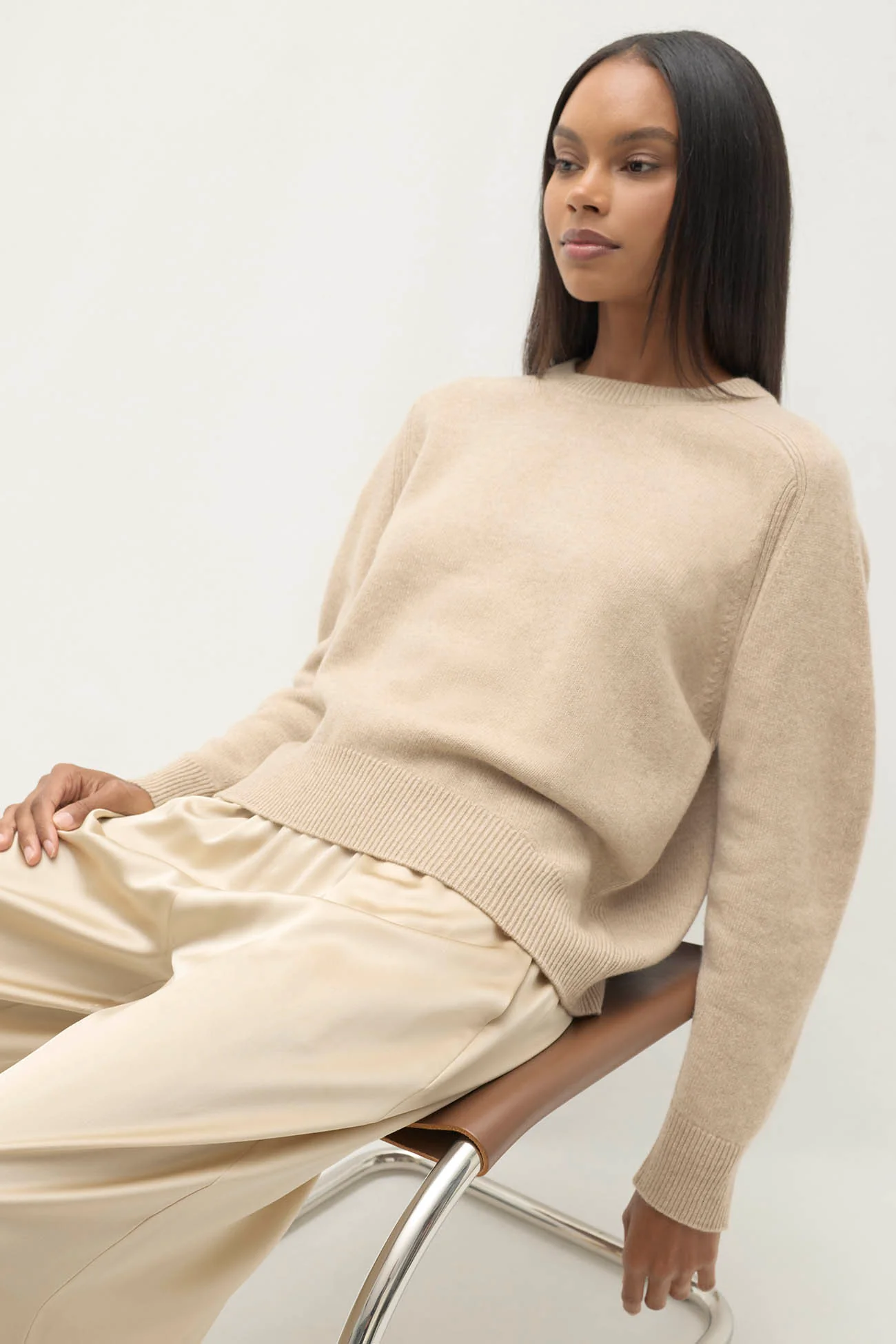 TAMMY CASHMERE CREWNECK SWEATER - Image 46