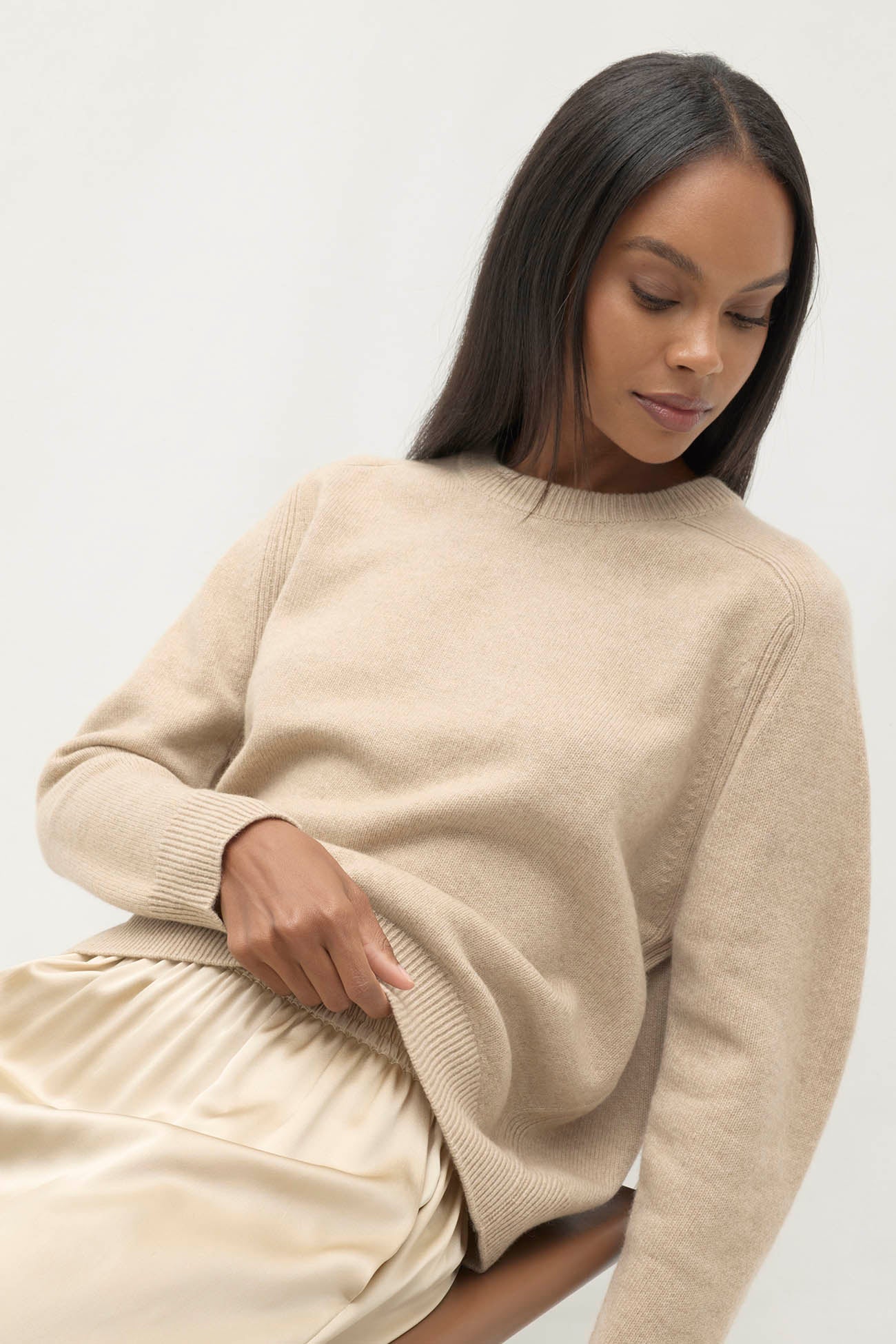 TAMMY CASHMERE CREWNECK SWEATER - Image 47