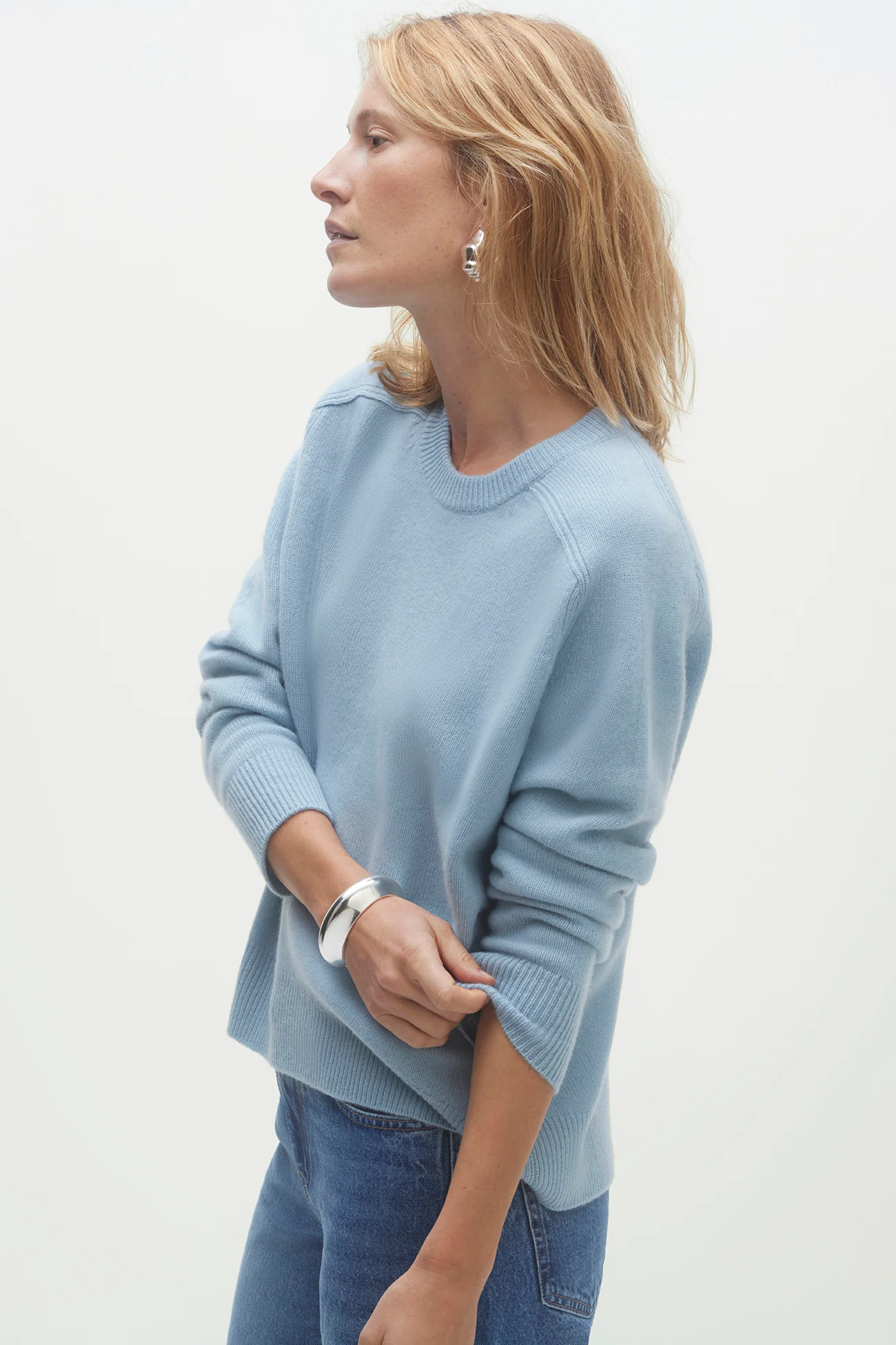 TAMMY CASHMERE CREWNECK SWEATER - Image 6