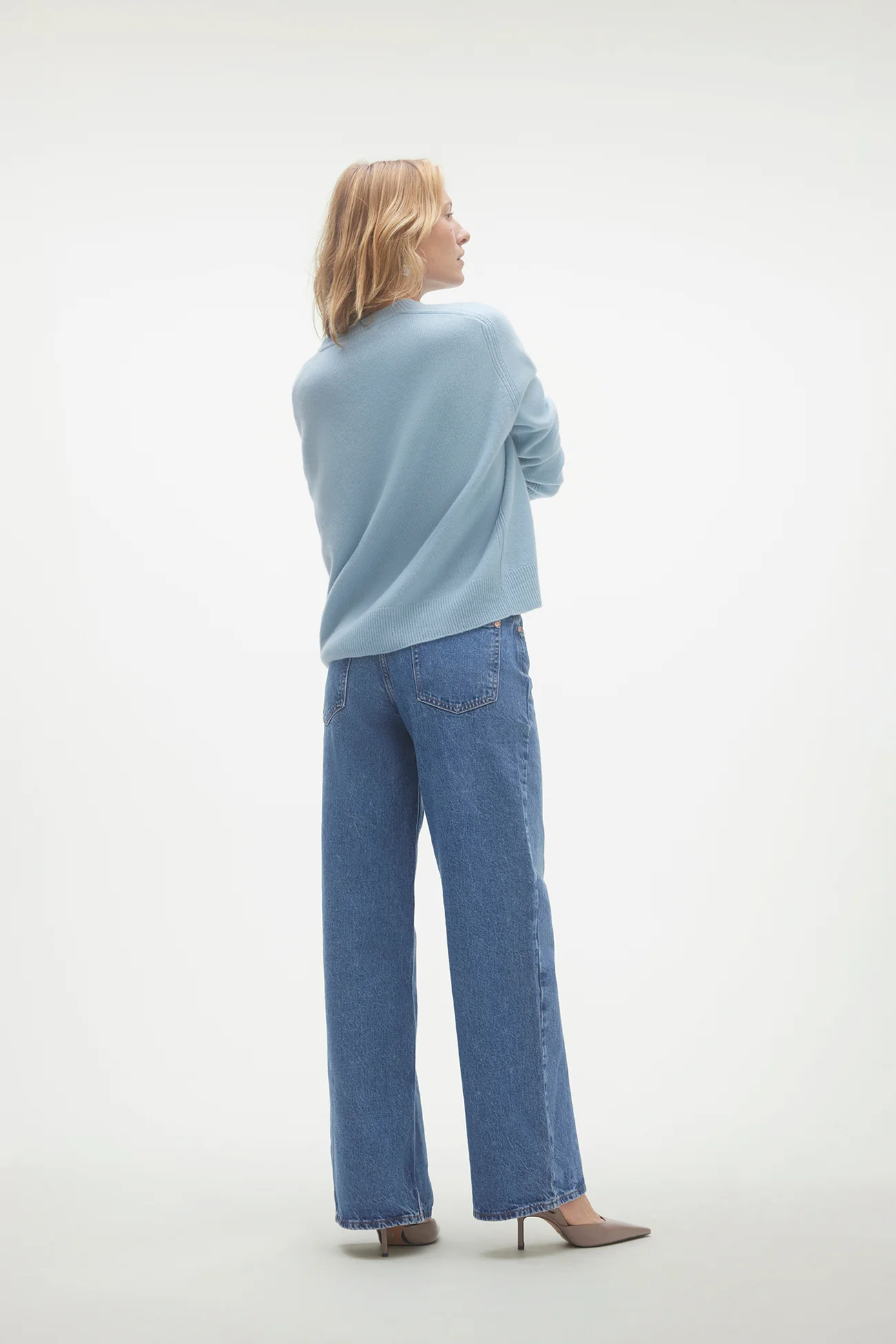 TAMMY CASHMERE CREWNECK SWEATER - Image 7
