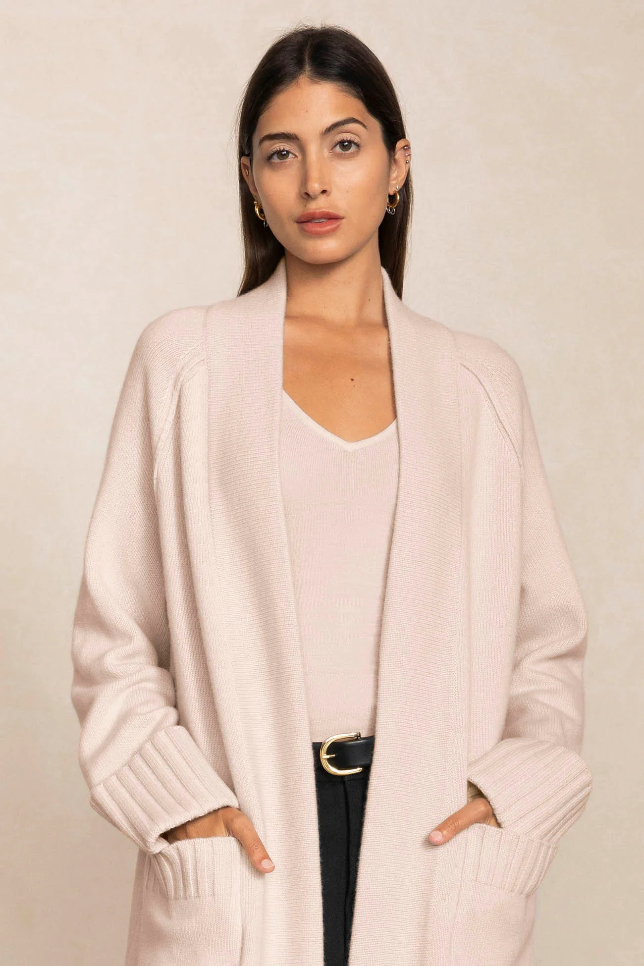 TILYN LONGLINE CASHMERE CARDIGAN - Image 22