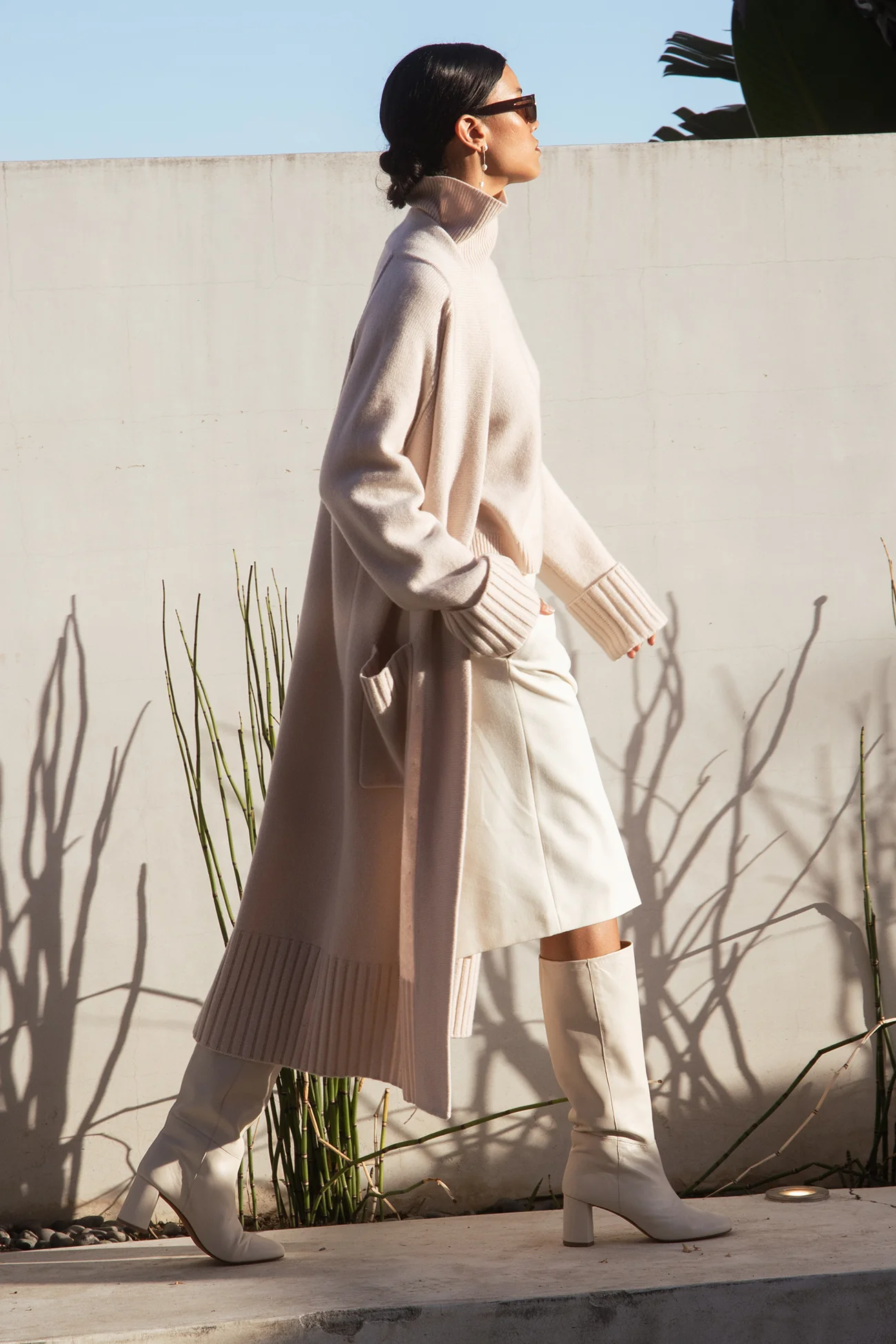 TILYN LONGLINE CASHMERE CARDIGAN - Image 24