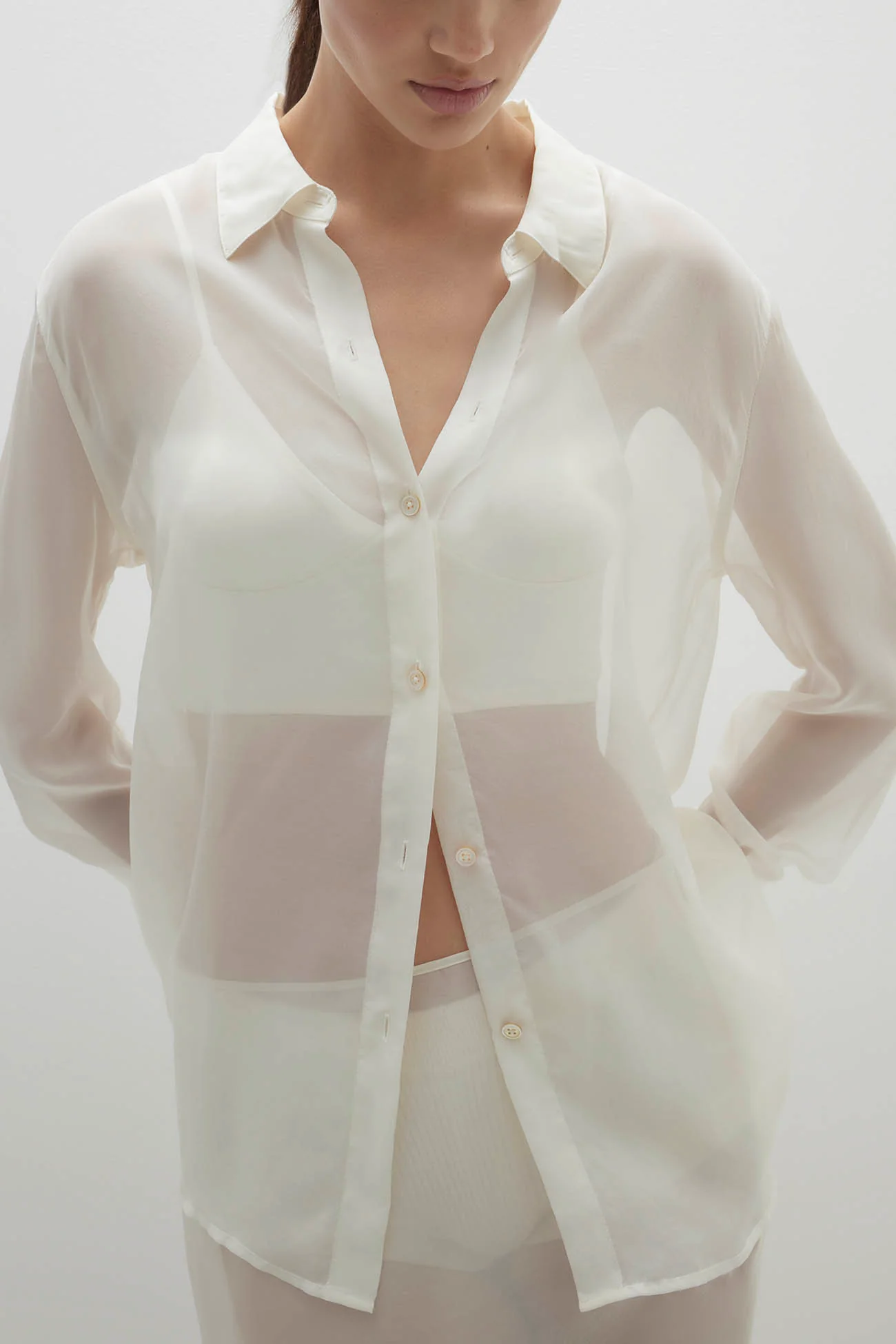 TULAH SILK ORGANZA BLOUSE - Image 17