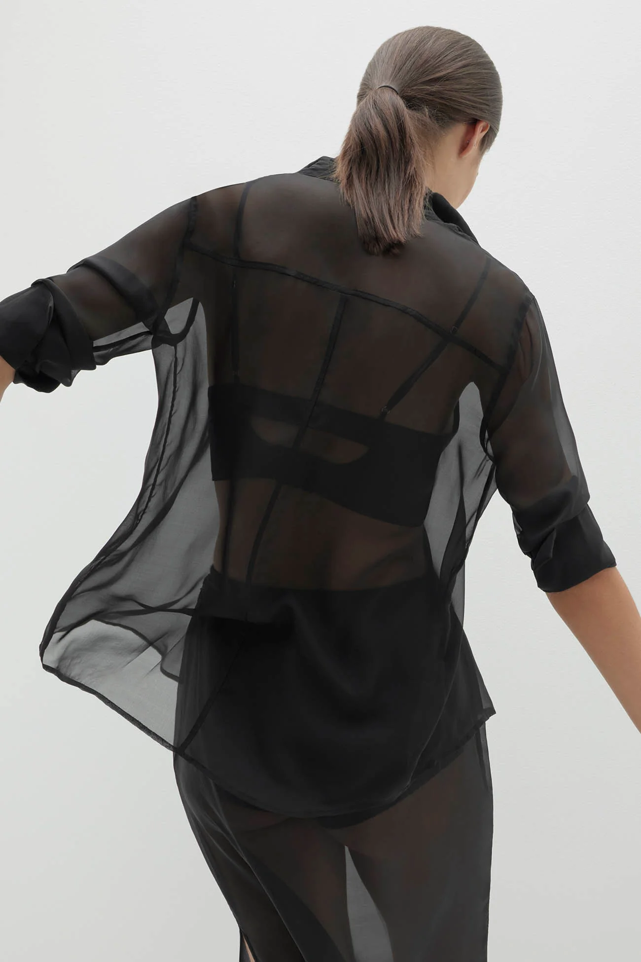 TULAH SILK ORGANZA BLOUSE - Image 3